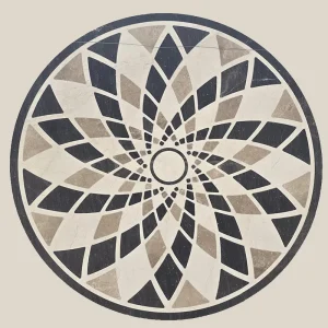 معرق سنگ کف آسانسور و سالن(گل سنگ کف)