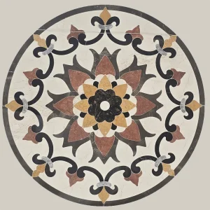 معرق سنگ کف آسانسور و سالن(گل سنگ کف)