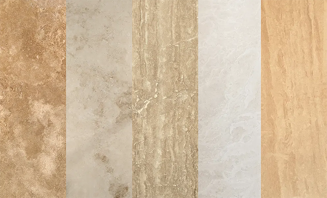 نمونه هایی از بافت و تکسچر سنگ نما