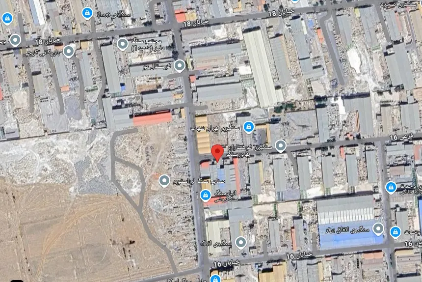 آدرس یک سنگ فروشی اصفهان