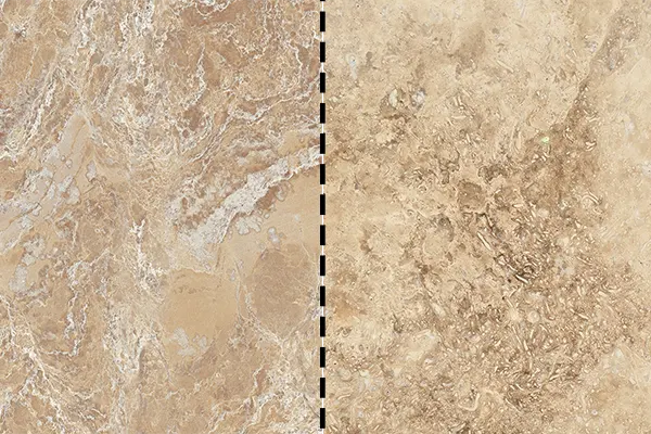 تفاوت مرمریت و تراورتن در بافت